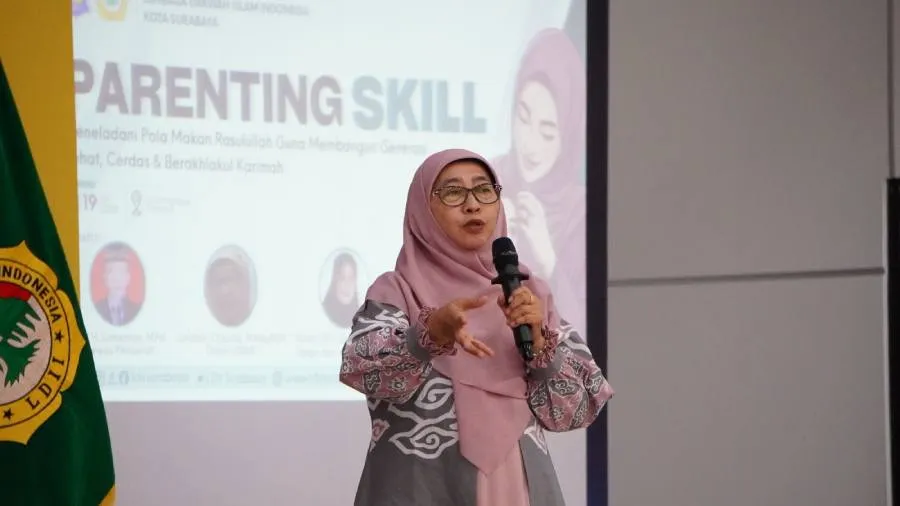 LDII Surabaya Gelar Seminar Parenting, Dorong Orang Tua Terapkan Gizi Seimbang dan Food Parenting