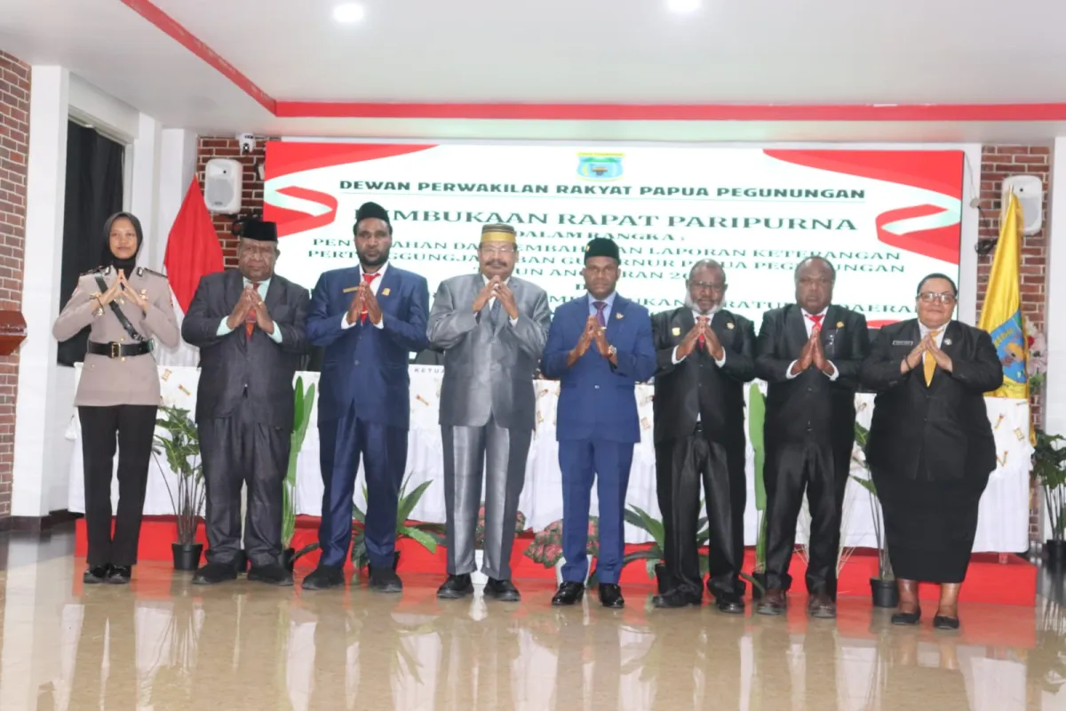 DPR Papua Pegunungan Mulai Bahas LKPJ 2025, OPD Diminta Siap Hadiri Hearing