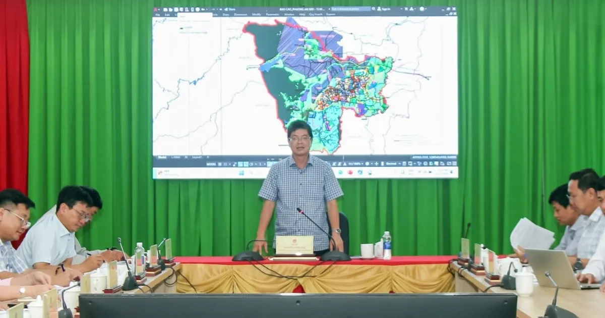 Bao Loc Percepat Penyusunan Rencana Tata Ruang Kota untuk Empat Kelurahan Berdekatan