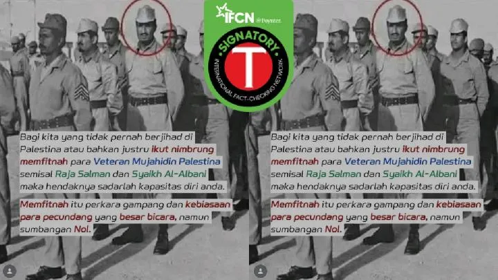 Klaim Foto Raja Salman sebagai Relawan Perang 1956 Dinilai Sebagian Benar