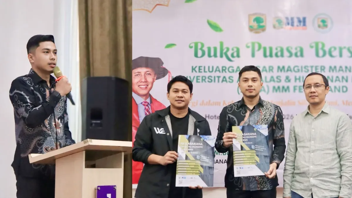 HIMA MM UNAND dan HIPMI Padang Teken MoU, Siapkan Program Literasi Keuangan Kekinian