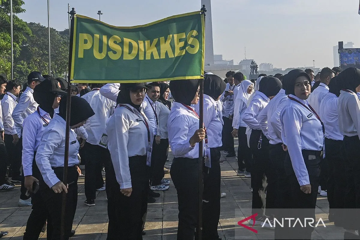 Ribuan ASN Ikuti Seleksi Komponen Cadangan, Jalani Latihan Dasar Kemiliteran 1,5 Bulan