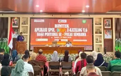 Pemkab Sumbawa Gelar Bimtek SPSE, SIKAP, dan E-Katalog Versi 6 untuk Perkuat Transparansi Pengadaan