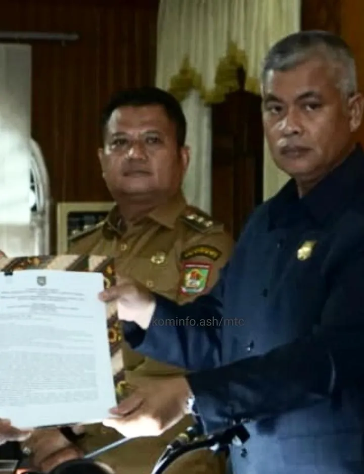 DPRD Asahan Gelar Rapat Paripurna Penyampaian Rekomendasi LKPJ Bupati Asahan TA 2025