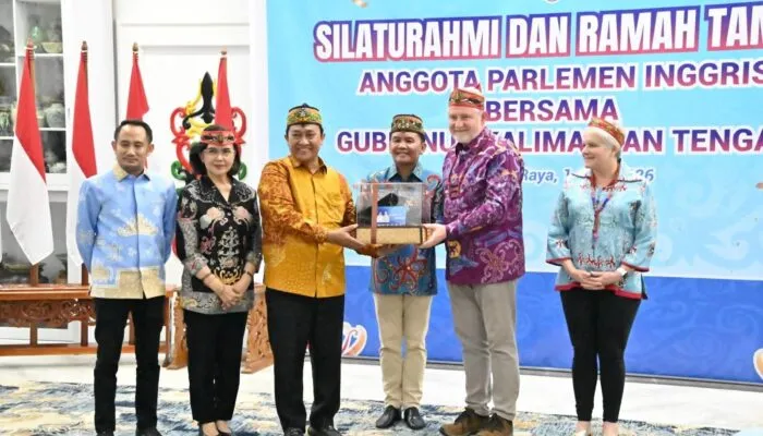 Kalteng Jajaki Kerja Sama Lingkungan dengan Delegasi Parlemen Inggris