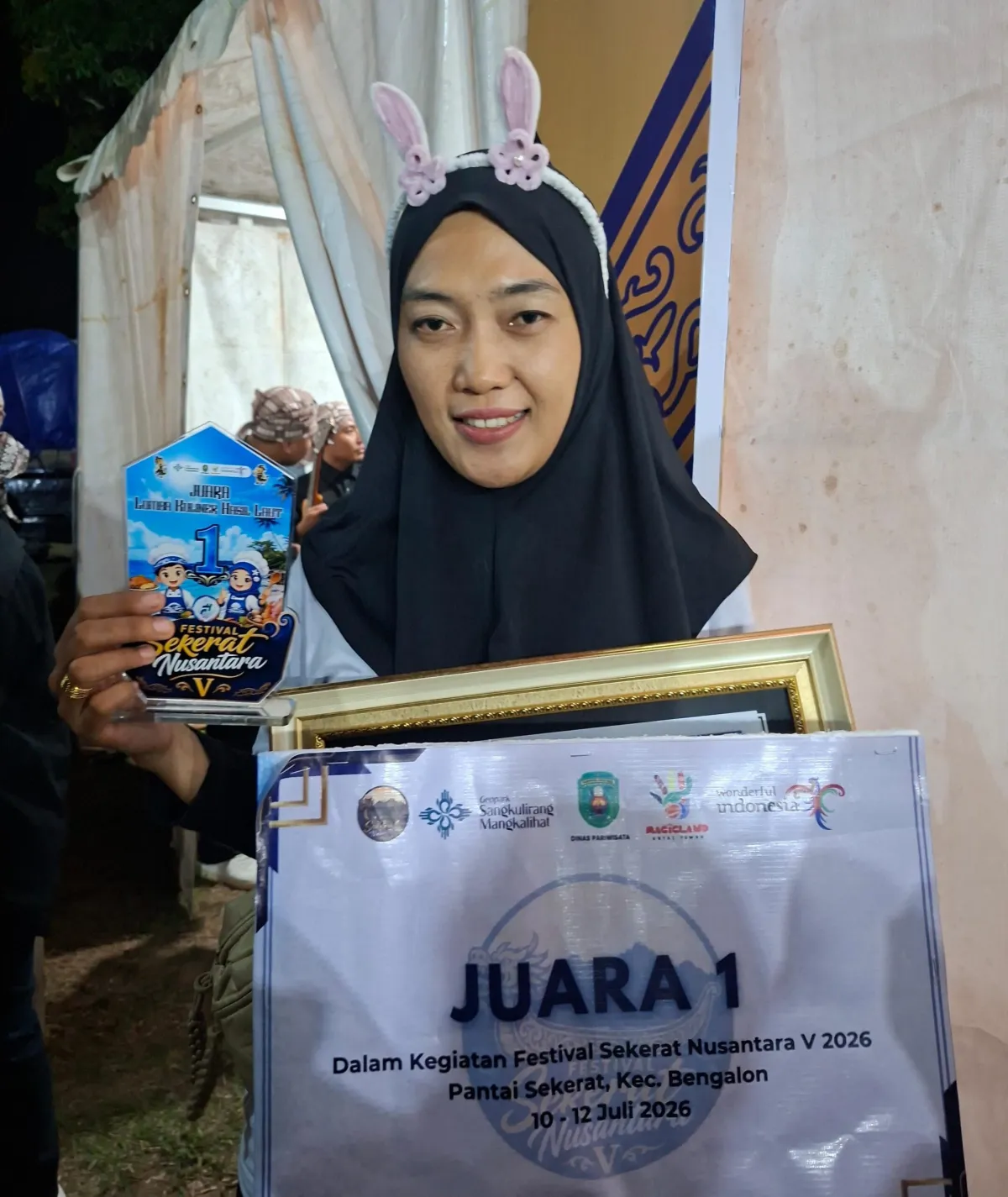 Pipit dari Sepaso Juara Lomba Kuliner Festival Sekerat Nusantara V lewat Olahan Hasil Laut