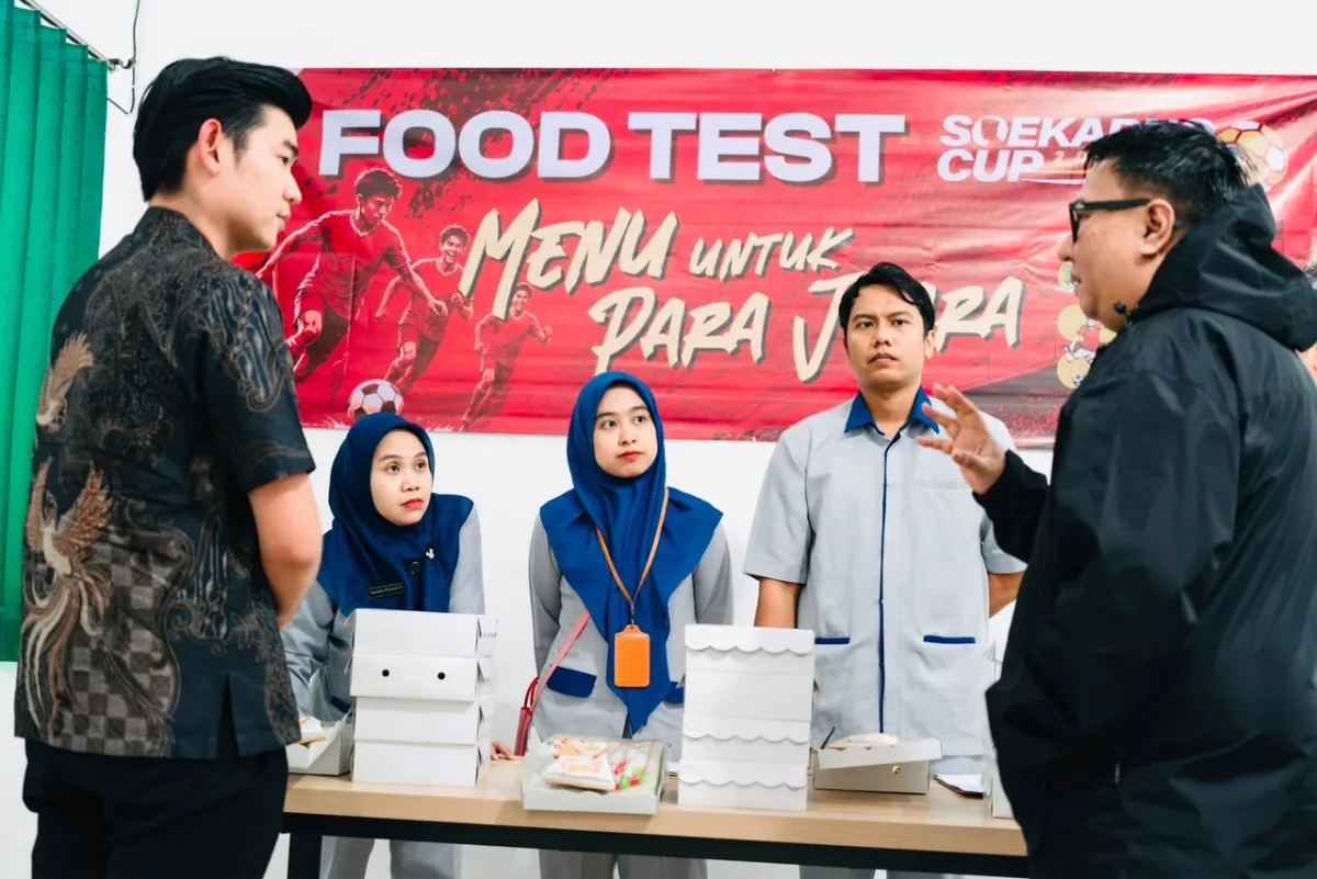 Jelang Soekarno Cup 2026, Panitia Uji Menu Makan Atlet untuk Pastikan Keamanan dan Kecukupan Gizi