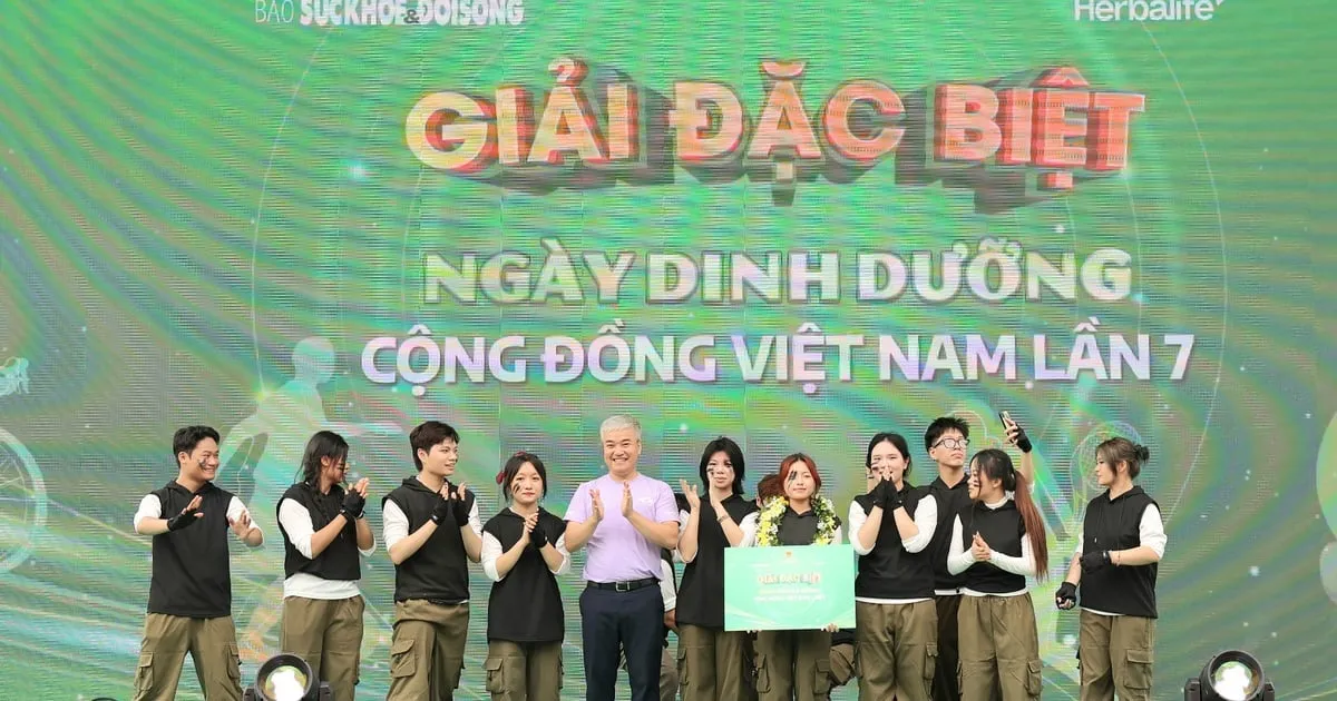 Hari Gizi Masyarakat Vietnam ke-7 Digelar, Dorong Gizi Ilmiah dan Olahraga Sehat dari Lingkungan Keluarga