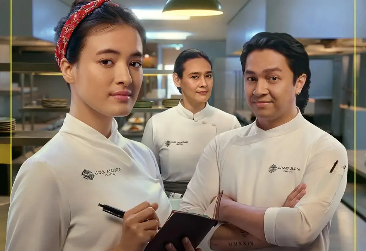 Sinopsis Serial Netflix "Luka, Makan, Cinta": Rivalitas di Dapur, Krisis Restoran, hingga Romansa