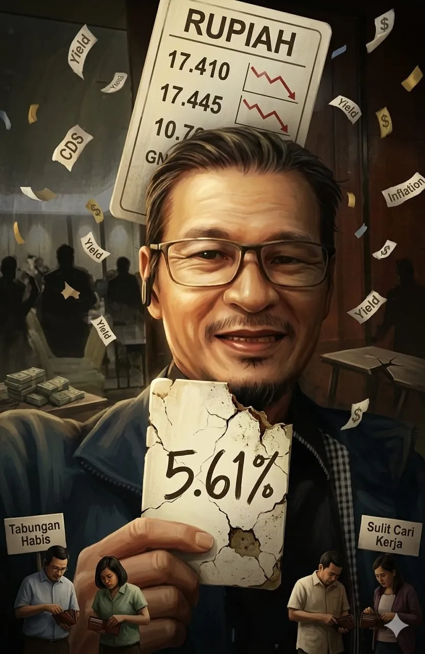 Samuel F. Silaen Minta Pertumbuhan Ekonomi 5,61 Persen Dibaca Kritis: Jangan Terjebak Optimisme Statistik