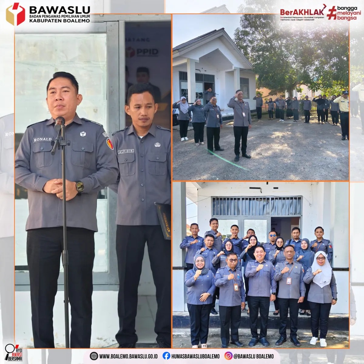 Ketua Bawaslu Boalemo Tekankan Penyelesaian Agenda April dan Optimalkan Publikasi Program P2P