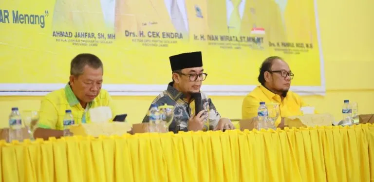 Golkar Jambi Percepat Revitalisasi Kepengurusan, Pengurus Tak Aktif Akan Diganti