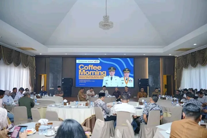 DPRD dan Pemkab Tebo Gelar Coffee Morning, Bahas Isu Sosial dan Tantangan Efisiensi Anggaran