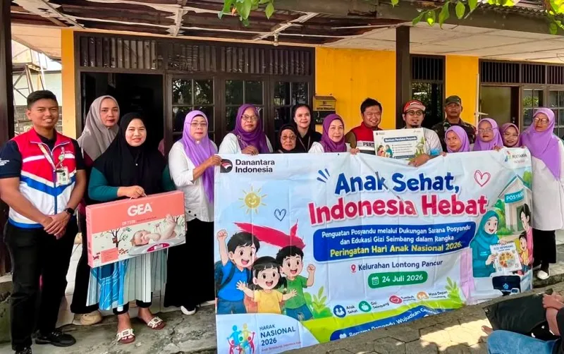 Pertamina Salurkan Bantuan Alat Kesehatan dan Edukasi Gizi untuk Tiga Posyandu di Pangkalpinang