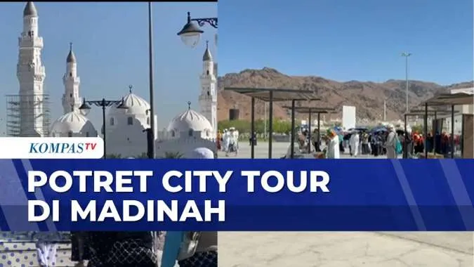 Jemaah Haji Indonesia Ikuti City Tour di Madinah, Singgah ke Kebun Kurma dan Jabal Uhud