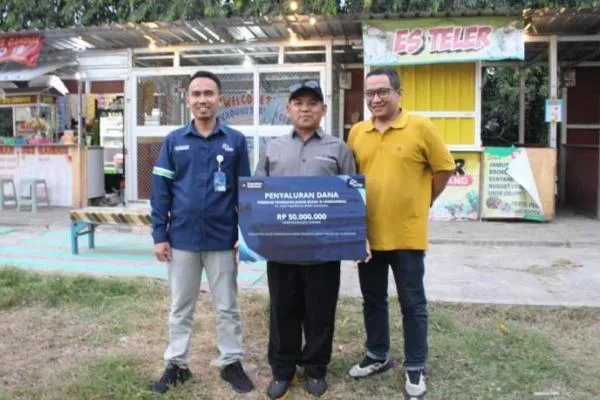 ASDP Salurkan Bantuan TJSL untuk Pengembangan Wisata Kuliner UMKM di RTH Desa Ketapang Banyuwangi