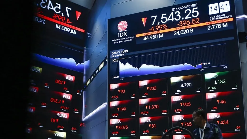 IHSG Sempat Anjlok 5,56%, Pjs Dirut BEI: Bursa Siap Hadapi Gejolak Pasar