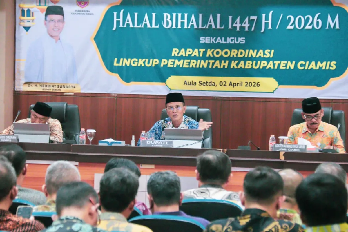 Pemkab Ciamis Gelar Rakoor, Bupati Herdiat Tekankan Antisipasi El Nino Ekstrem dan Efisiensi Anggaran