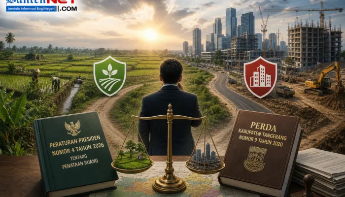 Transisi Tata Ruang Tangerang: Perpres 4/2026 Uji Kepatuhan Pemkab terhadap Perlindungan Lahan Sawah