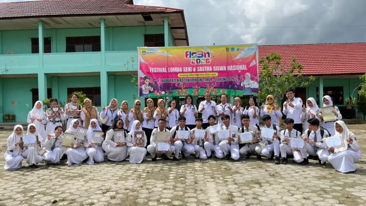 SMAN 1 Sampit Dominasi Juara FLS3N Tingkat SMA/SMK/MA se-Kotawaringin Timur