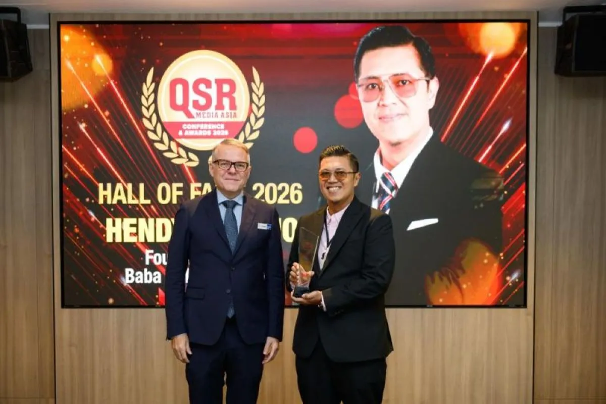 Founder Baba Rafi Hendy Setiono Masuk Hall of Fame QSR Media Asia Awards 2026
