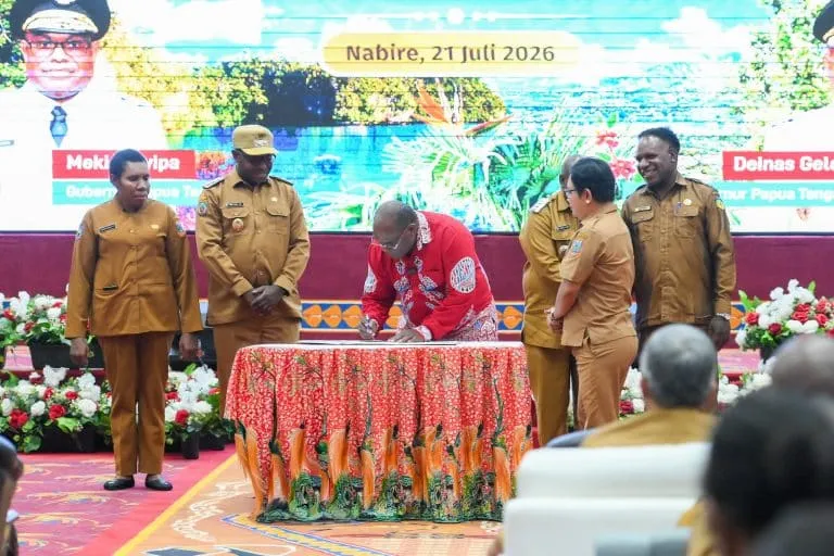 Pemprov Papua Tengah Luncurkan Program BANGKIT untuk Dukung Kesehatan dan Gizi Anak OAP