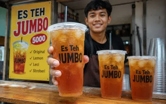 Es Teh Jumbo Kian Menjamur, Peluang Usaha Dinilai Masih Terbuka
