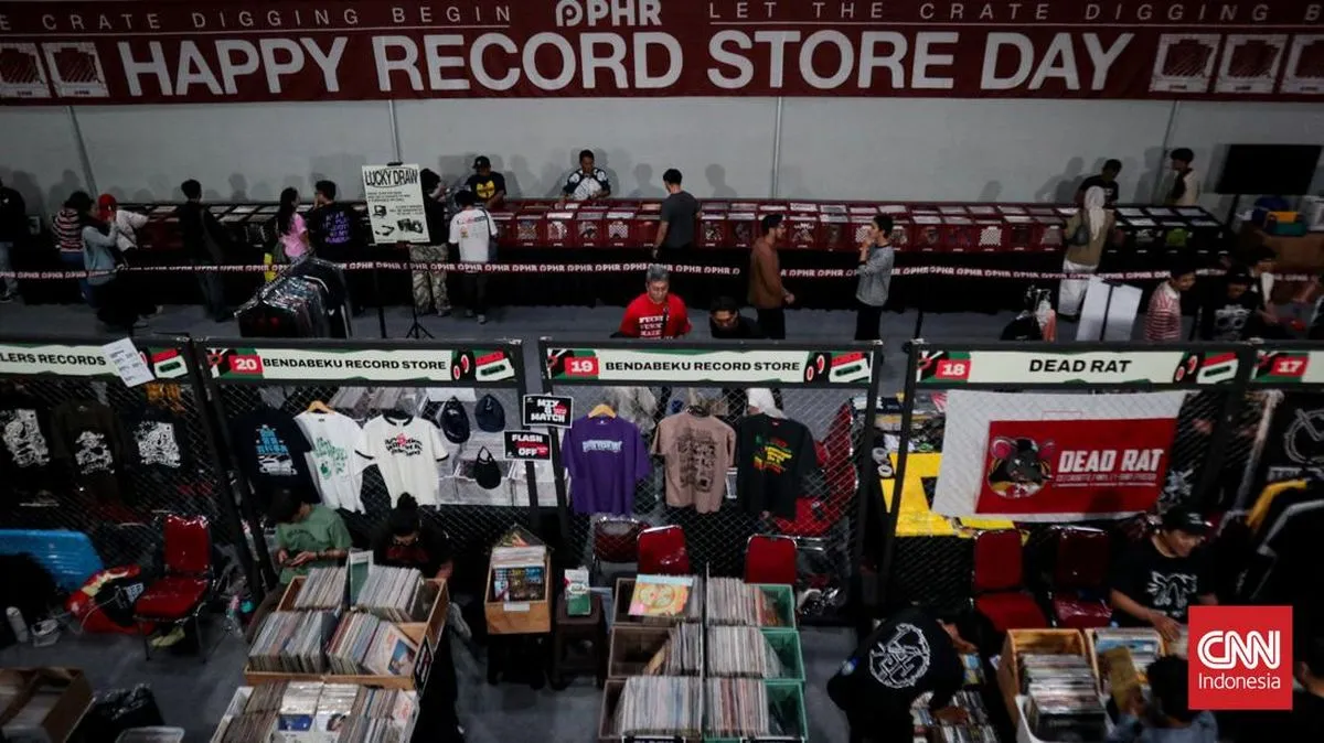 Menelusuri Tren Musik di Record Store Day Indonesia Market x Pop City: Music Edition