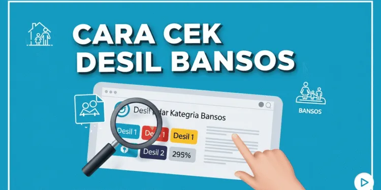 Cara Cek Desil Bansos Kemensos 2026 lewat Website Resmi dan Aplikasi Cek Bansos