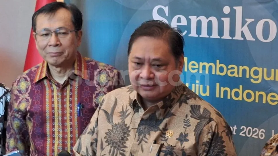 Airlangga Tanggapi Outlook Utang RI Diturunkan Fitch: Ekonomi Global Tertekan Konflik Geopolitik