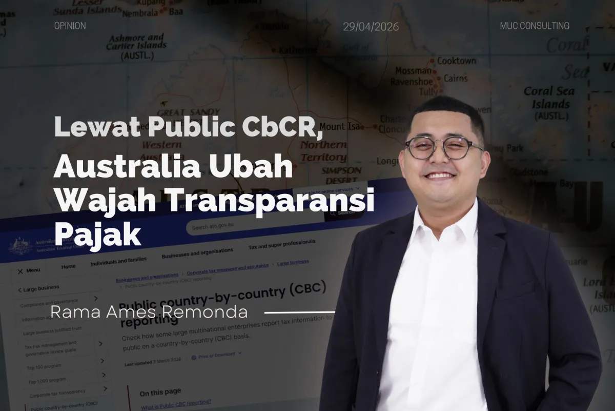 Australia Terapkan Public CbCR, Transparansi Pajak Beralih dari Antarotoritas ke Konsumsi Publik
