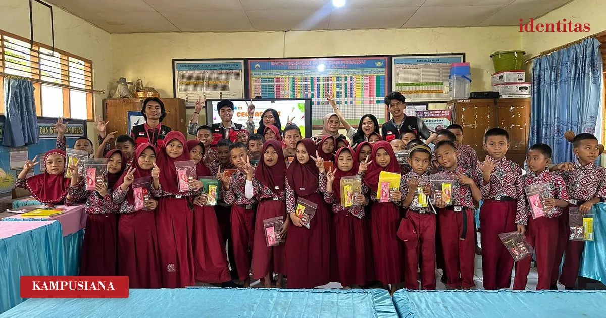 Mahasiswa KKN Unhas Gelombang 116 Gelar Program Cerdas Gizi untuk Edukasi “Isi Piringku” di Kalangan Siswa