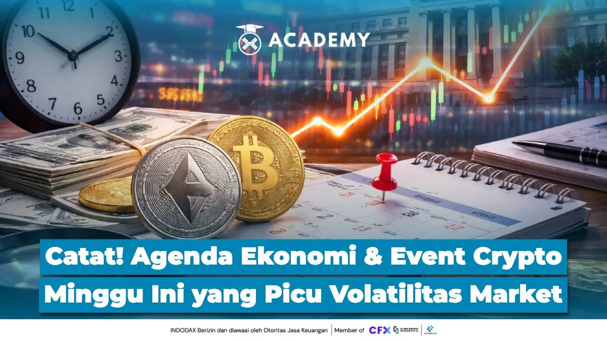 Agenda Ekonomi dan Event Kripto 20–25 April 2026 Berpotensi Picu Volatilitas Pasar