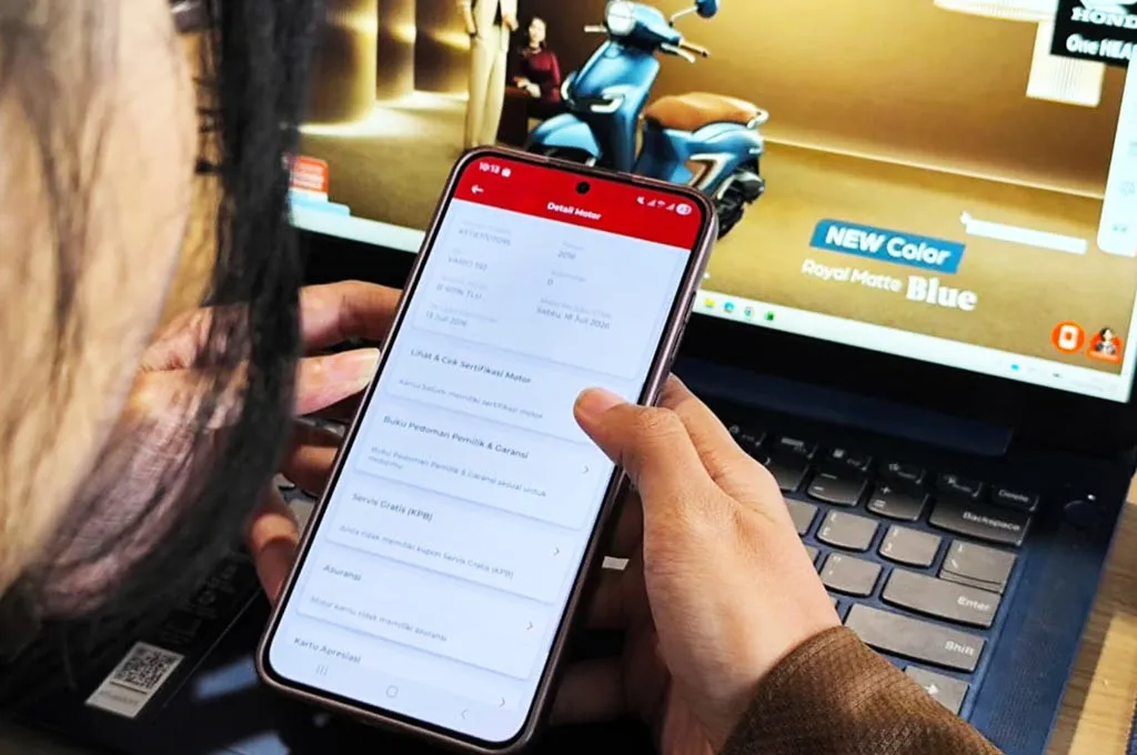 Wahana Honda Tambahkan Fitur ‘Info Garansi’ di Aplikasi Wanda, Status Garansi Bisa Diakses lewat Ponsel