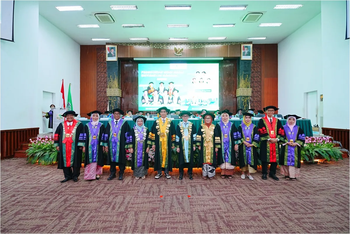 UNAND Kukuhkan Tujuh Guru Besar, Rektor Tekankan Dampak Riset dan Hilirisasi Inovasi