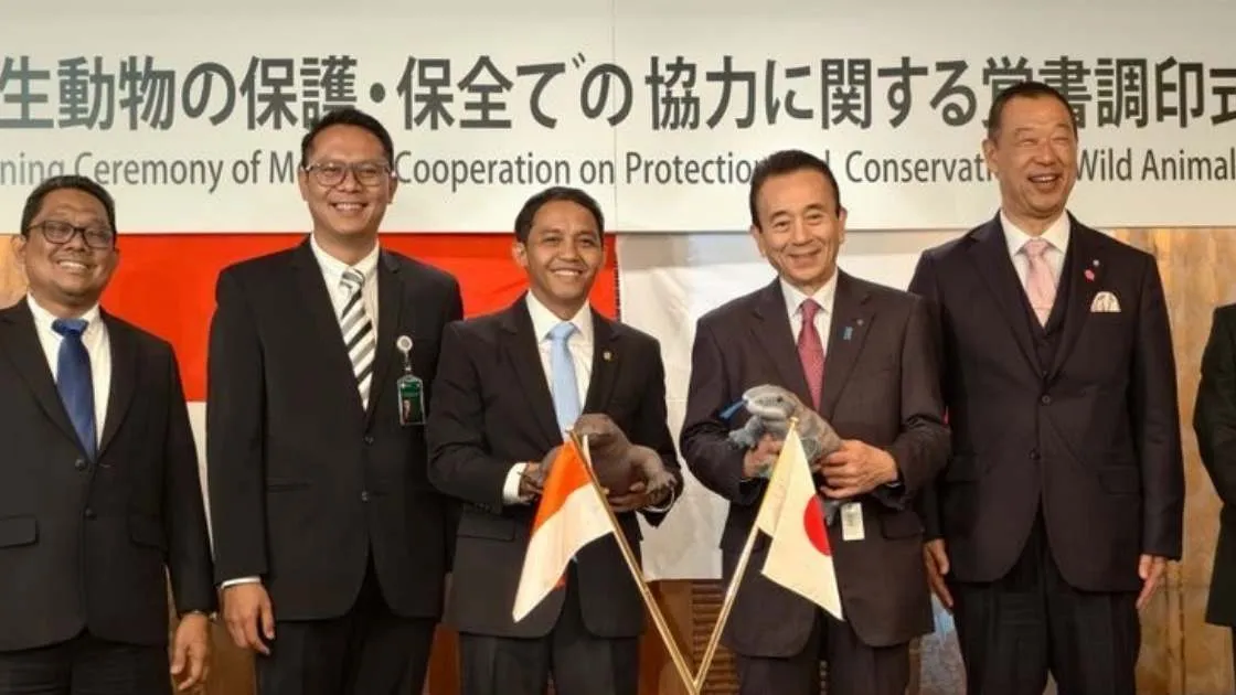 Indonesia–Jepang Teken MoU Program Breeding Loan Komodo di Shizuoka