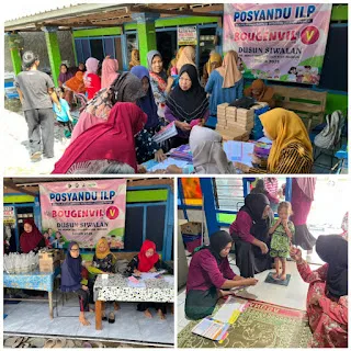 Posyandu ILP di Desa Bener Gelar Layanan Kesehatan dan Penyaluran Bantuan Gizi untuk Warga
