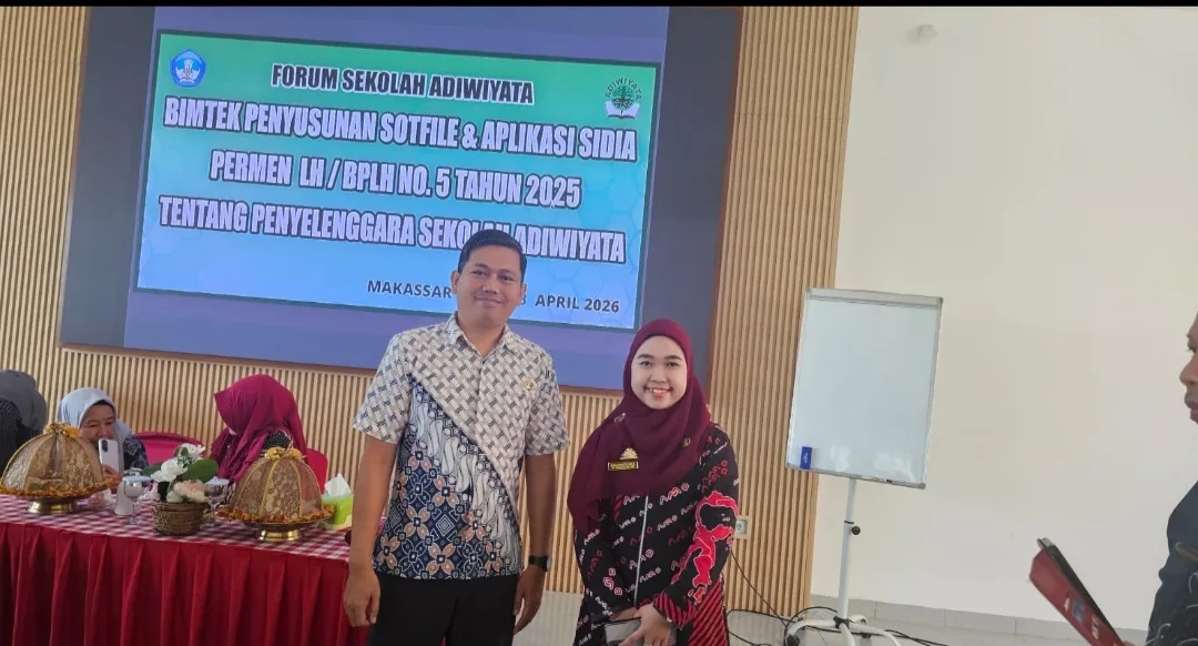 Kepala SDN Sangir dan Tim Adiwiyata Ikuti Bimtek Pengelolaan Dokumen Digital dan Aplikasi Sidia
