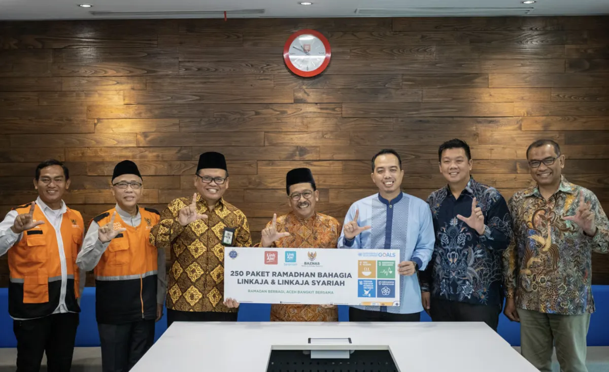LinkAja Syariah dan BAZNAS Jalankan Program Ramadhan untuk Dukung Pemulihan Warga Aceh