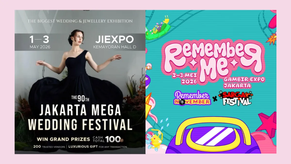 Agenda Event di JIExpo Kemayoran pada Mei 2026: Dari Pameran Pernikahan hingga Festival Musik