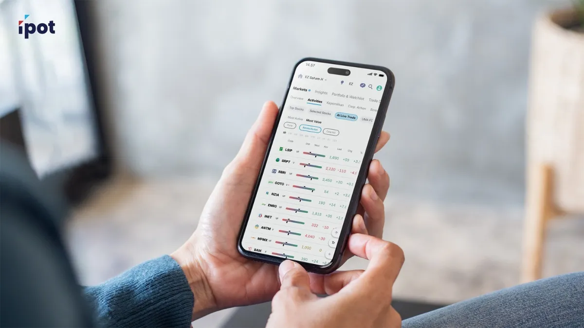 IPOT Dorong Trading Saham Berbasis AI Real-Time untuk Investor Ritel