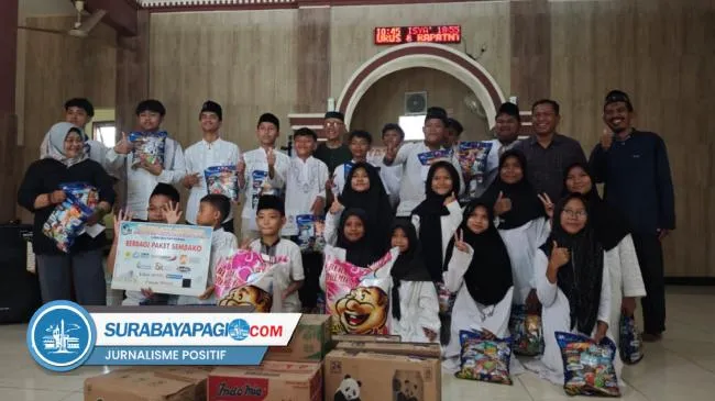 KWEBS Salurkan Santunan dan Edukasi Literasi Keuangan untuk Anak Panti di Surabaya