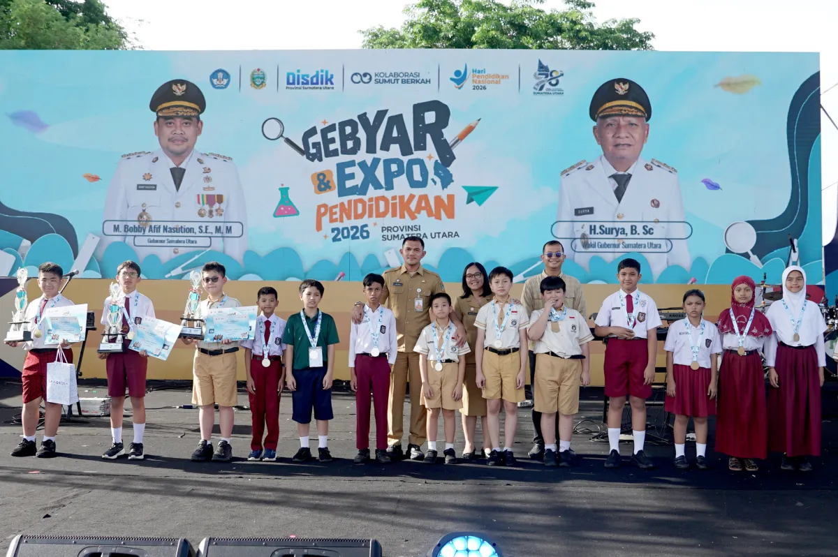 Penutupan Gebyar dan Expo Pendidikan Sumut Meriah, Disdik Usulkan Jadi Agenda Tahunan