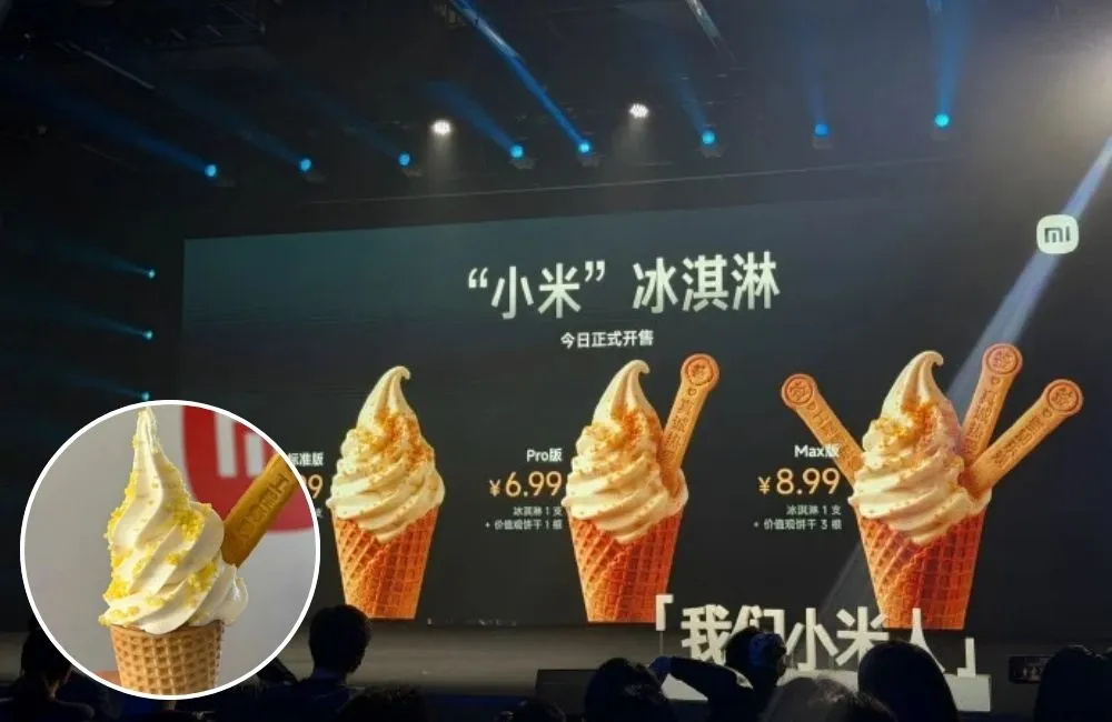 Xiaomi Masuk Bisnis Es Krim, Tawarkan Varian Standard, Pro, dan Max