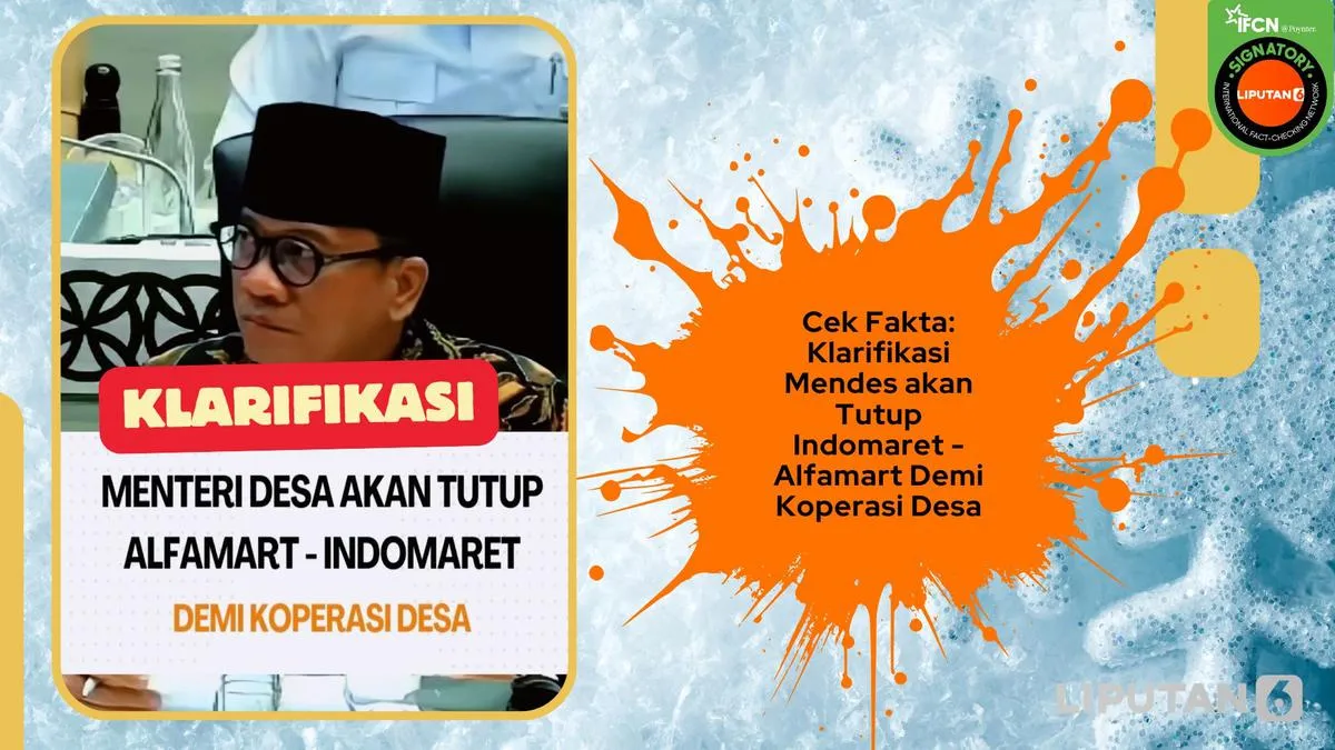 Mendes Yandri Klarifikasi Wacana Pengetatan Ekspansi Ritel Modern di Desa, Bukan Menutup Gerai yang Sudah Ada