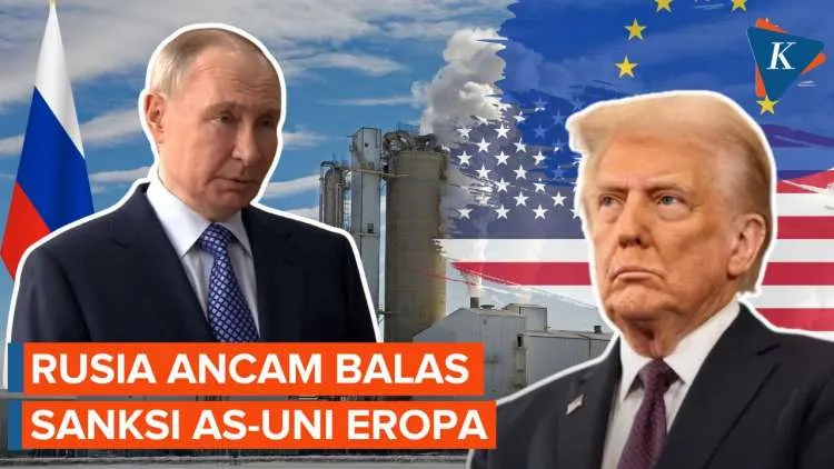 Rusia Janji Merespons Tegas Sanksi Baru AS dan Uni Eropa