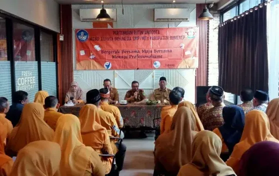 MGMP Bahasa Indonesia Sumenep Fokus Perkuat Literasi dan Dorong Guru Lebih Produktif Berkarya