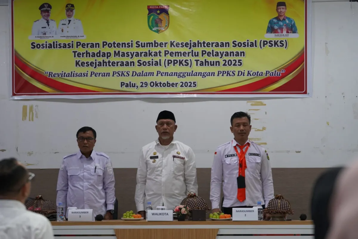 Pemkot Palu Sosialisasikan Peran PSKS untuk Penanganan PPKS 2025