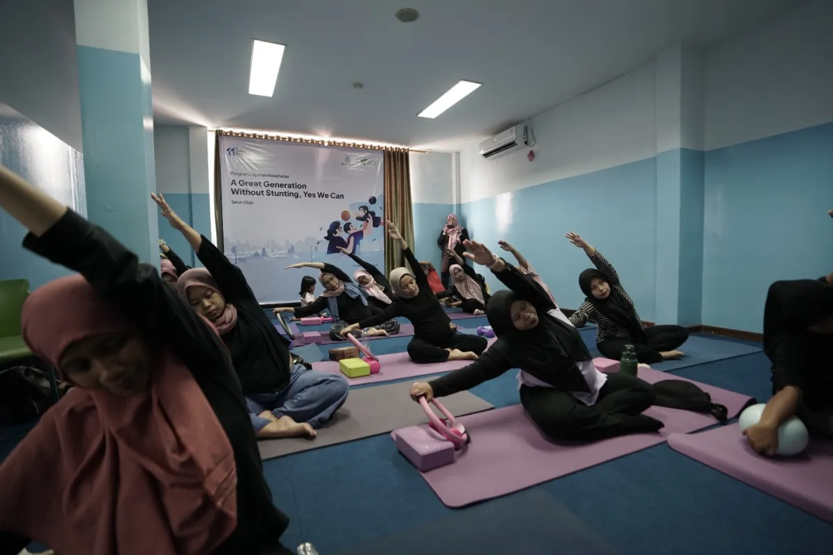 PTTEP Indonesia dan Dompet Dhuafa Gelar Kelas Nutrisi serta Senam Gratis untuk Ibu Hamil di Rorotan