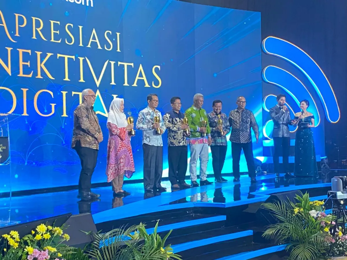 Program Gratispol Internet Desa Antar Kaltim Raih Penghargaan Akselerasi Konektivitas Digital 2026